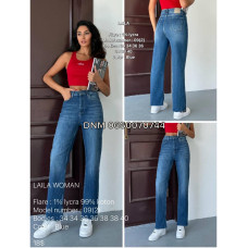 Laila woman Кльош джинси синього кольору Flare 34-40 09-2