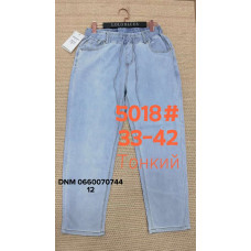 Lanlaniee Мом джинси блакитного кольору Mom fit 33-42 5018