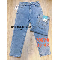 Lanlaniee Мом джинси блакитного кольору Mom fit 33-42 7097