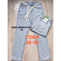Lanlaniee Мом джинси блакитного кольору Mom fit 30-36 7109