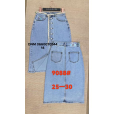 Lanlaniee Спідниця джинсова блакитного кольору 25-30 9088