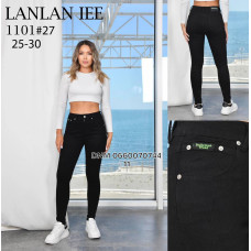 Lanlaniee Американка скіні джинси чорного кольору Skinny 25-30 1101