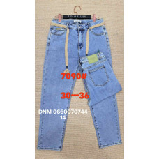 Lanlaniee Мом джинси блакитного кольору Mom fit 30-36 7090