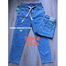 Lanlaniee Мом джинси блакитного кольору Mom fit 31-38 7096