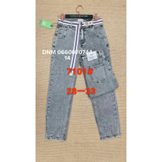 Lanlaniee Мом джинси сірого кольору Mom fit 28-33 7101