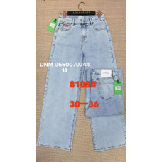 Lanlaniee Wide leg джинси блакитного кольору стрейч літо 30-36 8108