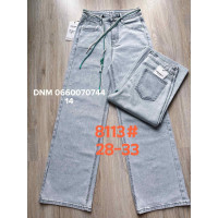 Lanlaniee Wide leg джинси сірого кольору широкі 28-33 8113