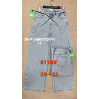Lanlaniee Wide leg джинси сірого кольору широкі 28-33 8118