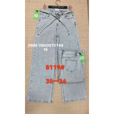 Lanlaniee Wide leg джинси сірого кольору широкі 30-36 8119