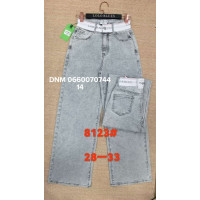 Lanlaniee Wide leg джинси сірого кольору широкі 28-33 8123