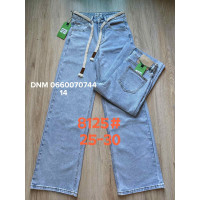 Lanlaniee Wide leg джинси блакитного кольору стрейч літо 25-30 8125