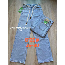 Lanlaniee Wide leg джинси блакитного кольору стрейч літо 25-30 8125