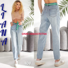 Liana  Мом джинси іржавого кольору Mom fit 25-30 404