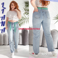 Liana  Straight джинси блакитного кольору 28-33 409