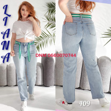 Liana  Straight джинси блакитного кольору 28-33 409
