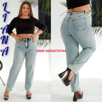 Liana  Скейтери джинси іржавого кольору Skater 31-38 434
