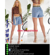 Liana  Спідниця-шорти джинсова блакитного кольору 25-30 4-005