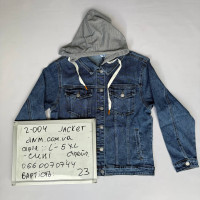 Liana  Куртка джинсова синього кольору L-5XL 2-004