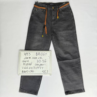 Liana  Баггі джинси сірого кольору Baggy 30-36 493