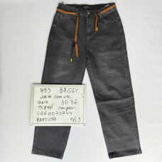 Liana  Баггі джинси сірого кольору Baggy 30-36 493