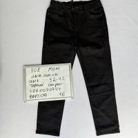 Liana  Мом джинси чорного кольору Mom fit 32-42 508