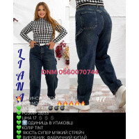 Liana  Баггі джинси іржавого кольору 28-33 477