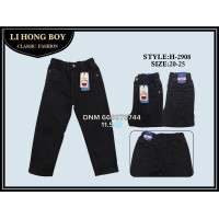 Lihong Мом підліткові джинси чорного кольору Mom fit 20-25 2908