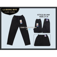 Lihong Мом підліткові джинси чорного кольору Mom fit 23-28 2909