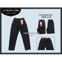 Lihong Мом підліткові джинси сірого кольору Mom fit 23-28 2917