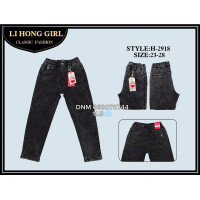 Lihong Мом підліткові джинси сірого кольору Mom fit 23-28 2918