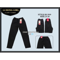Lihong Мом підліткові джинси чорного кольору Mom fit 23-28 2919