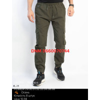 Lihong Джогери брюки оливкового кольору з боковими кишенями Jogger 29-38 28