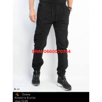 Lihong Джогери брюки чорного кольору з боковими кишенями Jogger 29-38 31