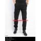 Lihong Джогери брюки чорного кольору з боковими кишенями Jogger 29-38 35
