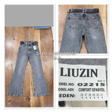 Liuzin Іспанки кльош джинси сірого кольору Spanish flare fit 26-31 02215