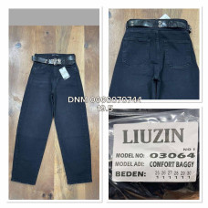Liuzin Баггі джинси чорного кольору Baggy fit 25-30 03064