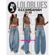 Lolo blues Банани джинси синього кольору Banana fit 25-30 1218