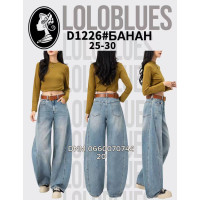 Lolo blues Банани джинси блакитного кольору Banana fit 25-30 1226