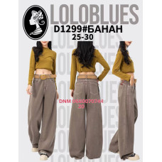 Lolo blues Банани джинси сірого кольору Banana fit 25-30 1299