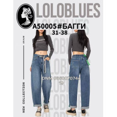 Lolo blues Баггі джинси синього кольору 31-38 50005