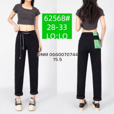Lolo blues Мом джинси чорного кольору Mom fit 28-33 62568