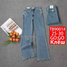 Lolo blues Кльош джинси синього кольору Flare fit 25-30 9001