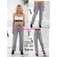 Lookvng Баггі джинси сірого кольору Baggy 25-30 7322