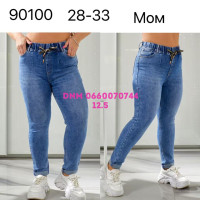 Lookvng Мом джинси синього кольору Mom fit 28-33 90100