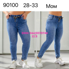 Lookvng Мом джинси синього кольору Mom fit 28-33 90100