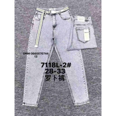 Lookvng Мом джинси сірого кольору Mom fit 28-33 7118-2