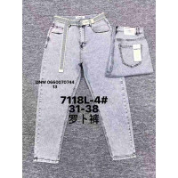 Lookvng Мом джинси сірого кольору Mom fit 31-38 7118-4