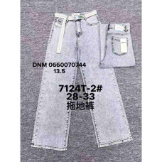 Lookvng Wide leg джинси сірого кольору широкі 28-33 7124-2