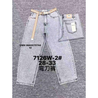 Lookvng Баггі джинси сірого кольору Baggy 28-33 7126-2