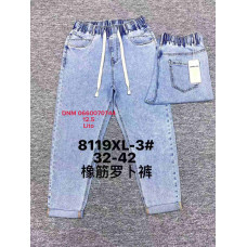 Lookvng Мом джинси блакитного кольору Mom fit 32-42 8119-3